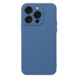 Husa pentru iPhone 15 Pro Max, Silicone Lite, albastru închis