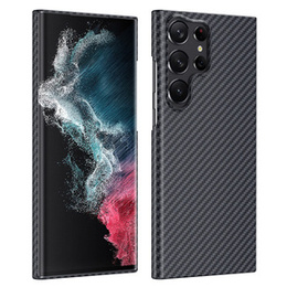 Husă pentru Samsung Galaxy S23 Ultra, Aramid Fiber Cover, negru