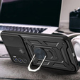 Husă blindată pentru Motorola Moto G60, CamShield Slide, negru