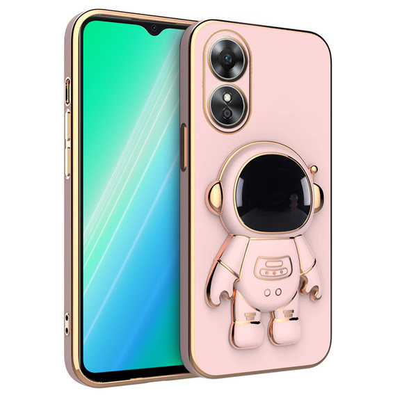 Huse pentru Oppo A17, Astronaut, roz