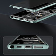 Husa pentru Samsung Galaxy S23, Magnetic Dual Glass, verde