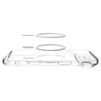 Carcasă Spigen Ultra Hybrid MagSafe pentru iPhone Air, Frost White