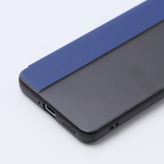Husă pentru Xiaomi 13T / 13T Pro, cu clapetă Side View, albastru