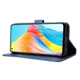Husă flip pentru Oppo A58 4G, Smart Magnet, albastru