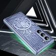 Husă pentru Samsung Galaxy Z Fold6 5G, Mechanical Legend, albastru