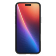 Carcasa Spigen pentru iPhone 16 Plus, Thin Fit Mag, gri + sticlă temperată 9H