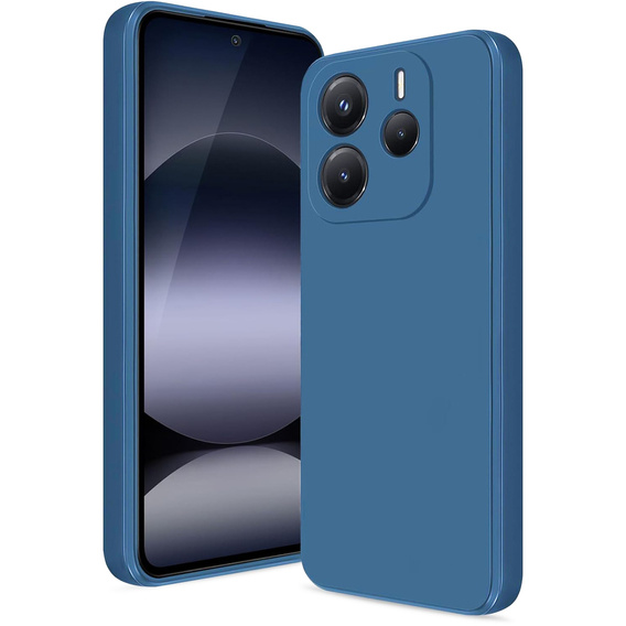 Husa pentru Xiaomi Redmi Note 14 4G, Silicone Lite, albastru