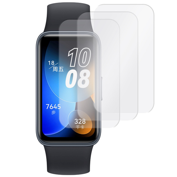 3x ERBORD Hydrogel Foil pentru Huawei Band 8