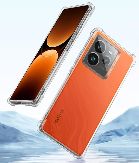 Huse pentru Realme GT 7 Pro, Dropproof, transparentă