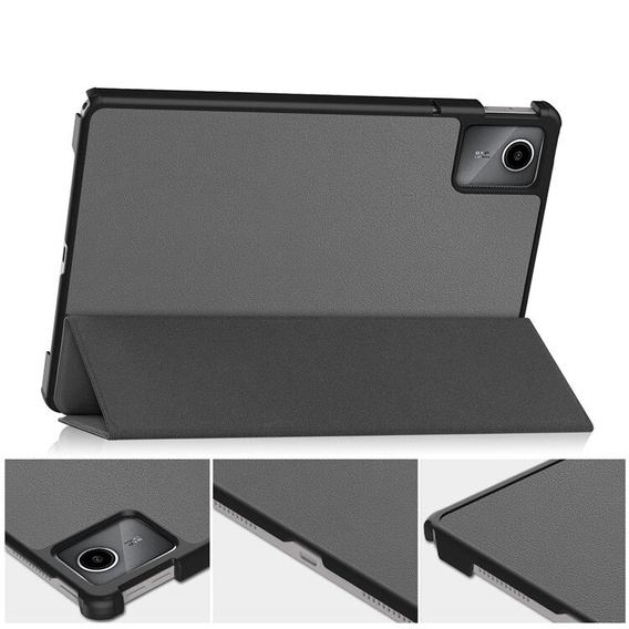 Husă pentru Lenovo Tab M11, Smartcase, gri