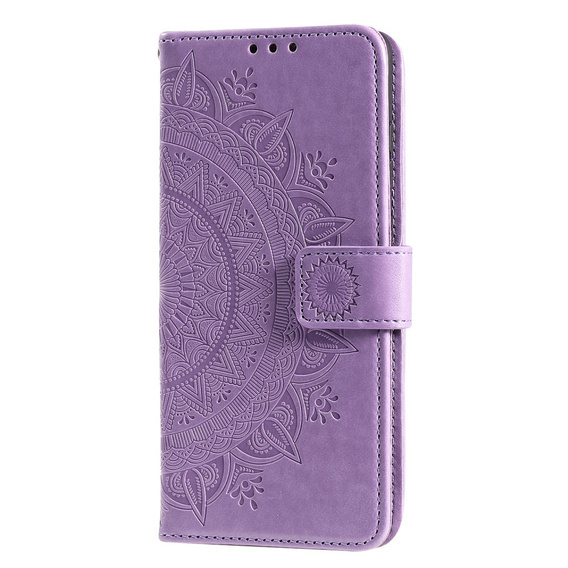 Cu clapetă pentru Oppo Reno6 5G, Mandala, violet