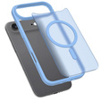 Husă Matt pentru iPhone Air, pentru MagSafe, albastru translucid