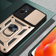 Husă blindată pentru Xiaomi Redmi 12C, CamShield Slide, de aur