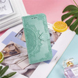 Cu clapetă pentru Motorola Edge 50 Ultra, Mandala, verde