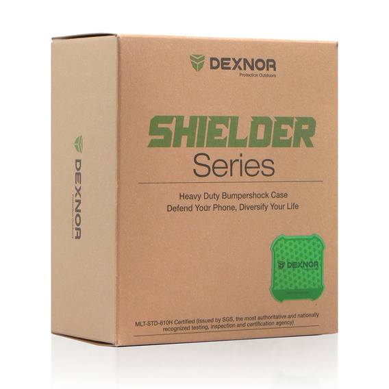 Husa blindată pentru Samsung Galaxy Z Flip 4 5G, Dexnor Clip Holder, verde