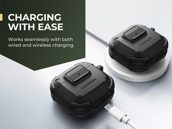 Husă de protecție Dexnor pentru Apple AirPods 4 2024