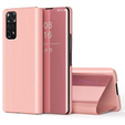 Huse pentru Xiaomi Redmi Note 11 / 11S, Clear View, roz rose gold