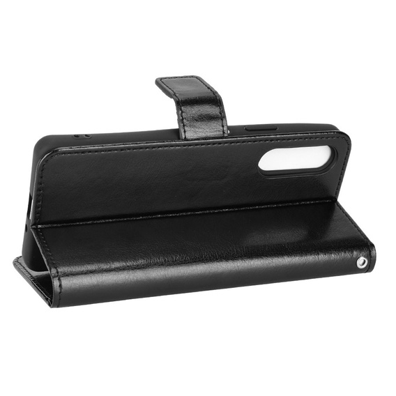 Cu clapetă pentru Sony Xperia 10 IV, Wallet, negru