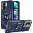 Husă blindată pentru Infinix Hot 50i 4G, CamShield Slide, albastru