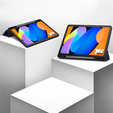 Husă pentru Lenovo Idea Tab 11" 2025 TB336FU TB336ZU, stand, Smartcase cu suport pentru stylus, albastru marin