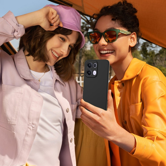 Huse pentru Oppo Reno13 Pro 5G, Silicone MagSafe, negru