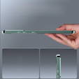 Carcasă de protecție pentru camera foto pentru Samsung Galaxy S20 FE, CamShield MagSafe, transparent / verde