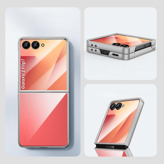 Husă cu finisaj lucios pentru Samsung Galaxy Z Flip7
