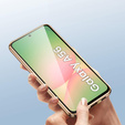 Husa pentru Samsung Galaxy A56, Magnetic Dual Glass, de aur