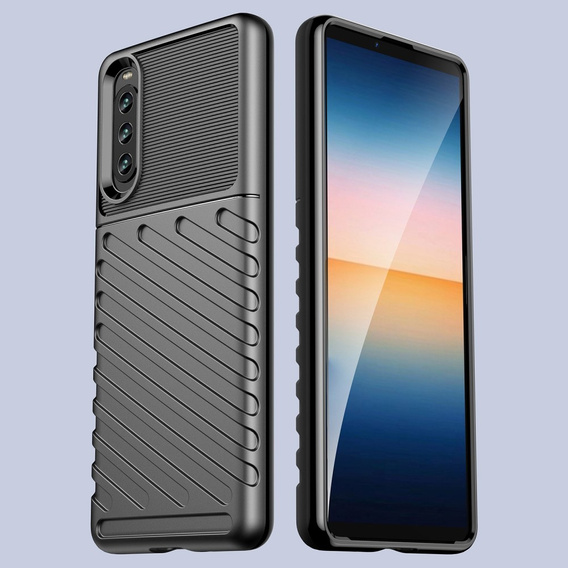 Huse pentru Sony Xperia 10 IV, Thunder, negru