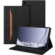 Husă pentru Samsung Galaxy Tab A9+, Classic, cu spațiu pentru stylus, negru