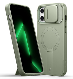 Husă pentru iPhone 13 / 14, Suritch Shockproof, pentru MagSafe, verde