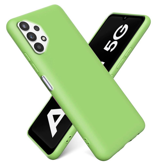 Husa pentru Samsung Galaxy A32 5G, Silicone Lite, verde