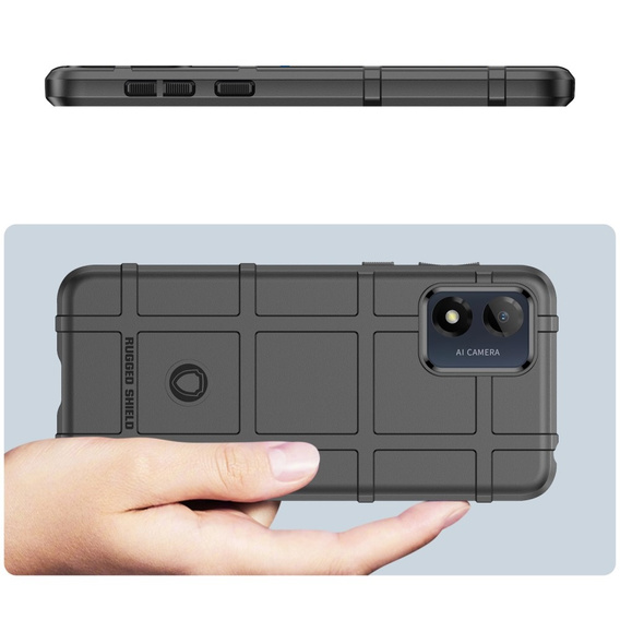 Huse pentru Motorola Moto E13, Rugged Shield, negru