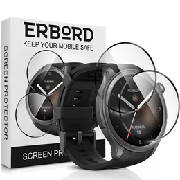 2x ERBORD Hybrid Glass pentru Amazfit Balance