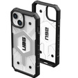 Urban Armor Gear Huse pentru iPhone 15 Plus, Pathfinder MagSafe, transparent / negru