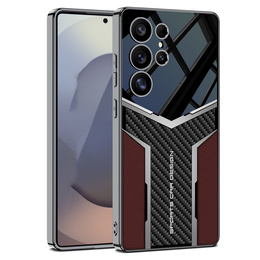 Huse pentru Samsung Galaxy S25 Ultra, GKK Leather, negru