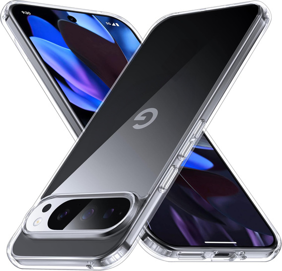 Huse pentru Google Pixel 9 / Google Pixel 9 Pro, Fusion Hybrid, transparentă