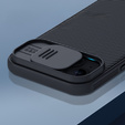 Carcasă blindată Nillkin pentru iPhone 15 Plus, CamShield Pro, negru
