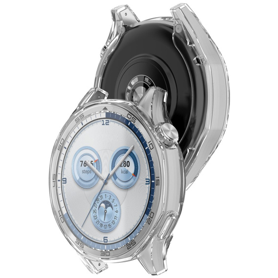 Carcasă 2in1 cu protector de ecran pentru Huawei Watch GT 5 46mm, transparentă