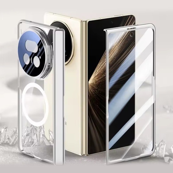 Husă dublă din sticlă pentru MagSafe pentru Honor Magic V5 5G