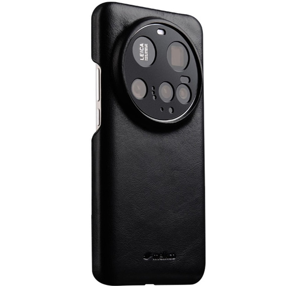 Carcasă MELKCO pentru Xiaomi 15 Ultra, din piele, negru