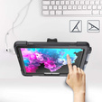 Husă protectoare în formă de X pentru Microsoft Surface Go/Go 2/Go 3/Go 4, negru