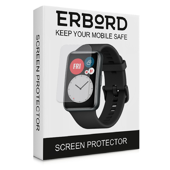 3x ERBORD Hydrogel Foil pentru Huawei Watch Fit