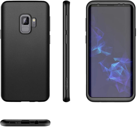 Huse pentru Samsung Galaxy S9, Suritch Full Body, negru