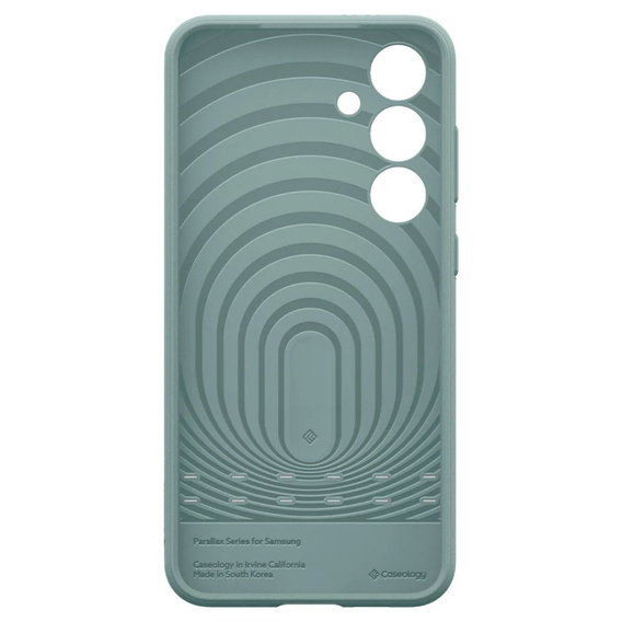 Husa Caseology pentru Samsung Galaxy S24 FE, Parallax, verde
