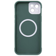 Husă pentru iPhone 15, ERBORD Armor Mag, verde