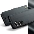 CASEME Litchi Wallet flip caz pentru Samsung Galaxy Z Fold7 5G
