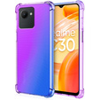 Husa pentru Realme C30 / Narzo 50i Prime, Gradient Dropproof, Violet / albastru