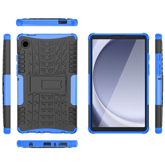 Huse pentru Samsung Galaxy Tab A9, Tire Armor, albastru