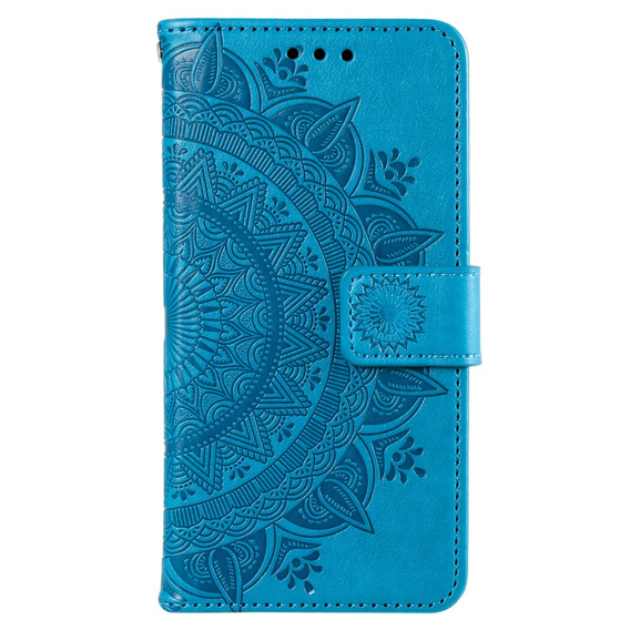 Cu clapetă pentru Realme 12 Pro 5G / 12 Pro+ 5G, Mandala, albastru